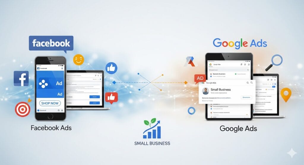 Facebook Ads and Google Ads Services for Small Businesses | Ram Pravin Digital